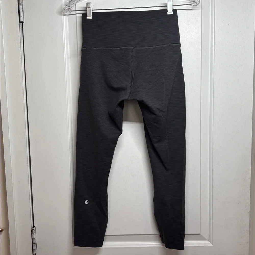 Lululemon Wunder Train High Rise Tight 28", Heathered Graphite Grey - Picture 5 of 11